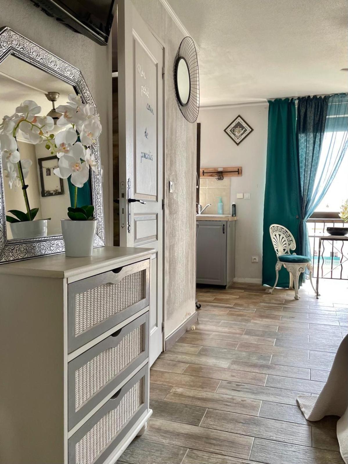 Luxurious Studio In Nice 450 M Of The Sea Bagian luar foto