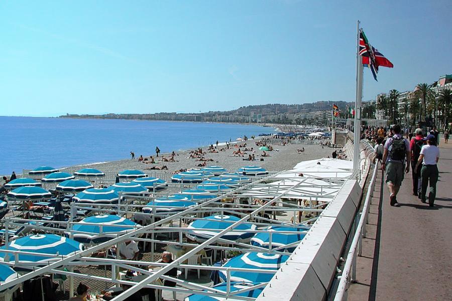 Luxurious Studio In Nice 450 M Of The Sea Bagian luar foto